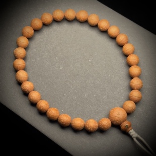 尼泊尔凤眼菩提13/14/15/16手持单圈念珠麒麟眼三通单圈长条文玩