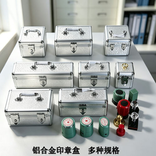铝合金印章盒多种规格多样式