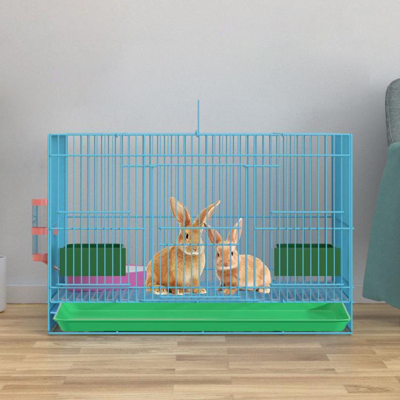 兔笼荷兰猪笼子加密加固易清理笼