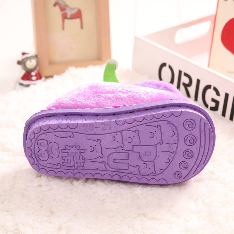 Chaussons enfants en autre pour hiver - semelle autre - Ref 1032988 Image 3