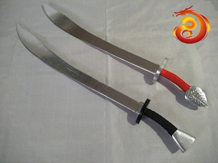 戏曲竹子单刀演出道具男女兵刀胚武生武旦男女单刀练功刀男女刀丕