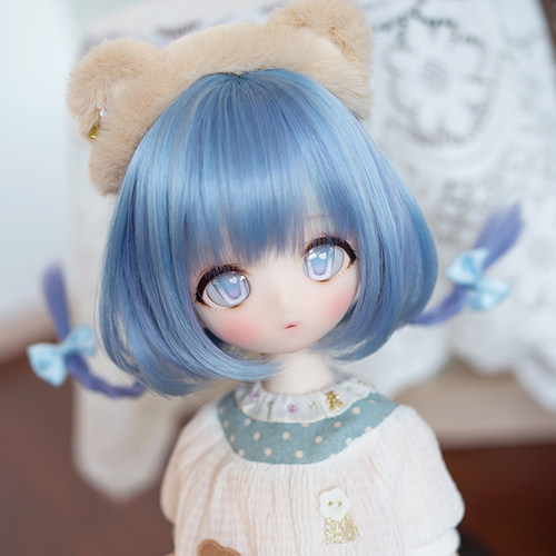 假发bjd1/3mdd可爱手改毛