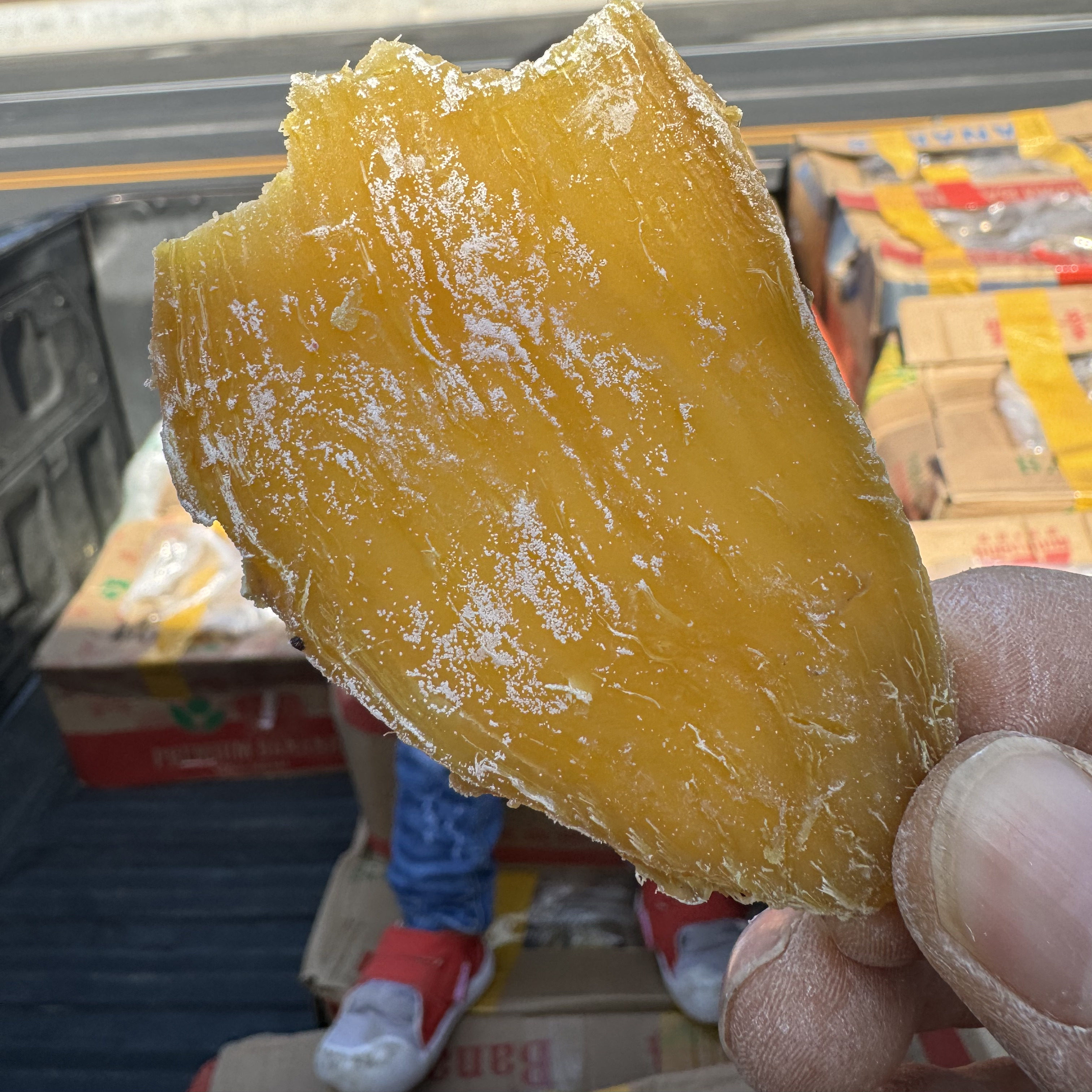 山东农家新地瓜干劲道大片袋装无脂肪不加糖原味红薯干倒蒸番薯干