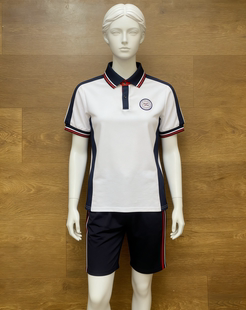 东莞厚街轻工业学校（职高）校服短袖短裤秋长裤棉质校服