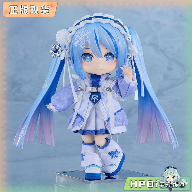 GSC 粘土娃 初音未来 雪未来 Yukiiro Pop 可动手办