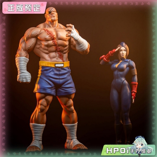 【Hpoi定金】Sideshow PCS 1/10 街头霸王 沙加特 尤莉 雕像 手办