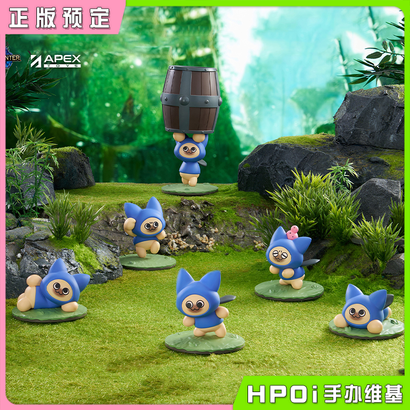 【Hpoi定金】APEX TOYS 怪物猎人崛起 艾露猫 猫系列 盒蛋 手办