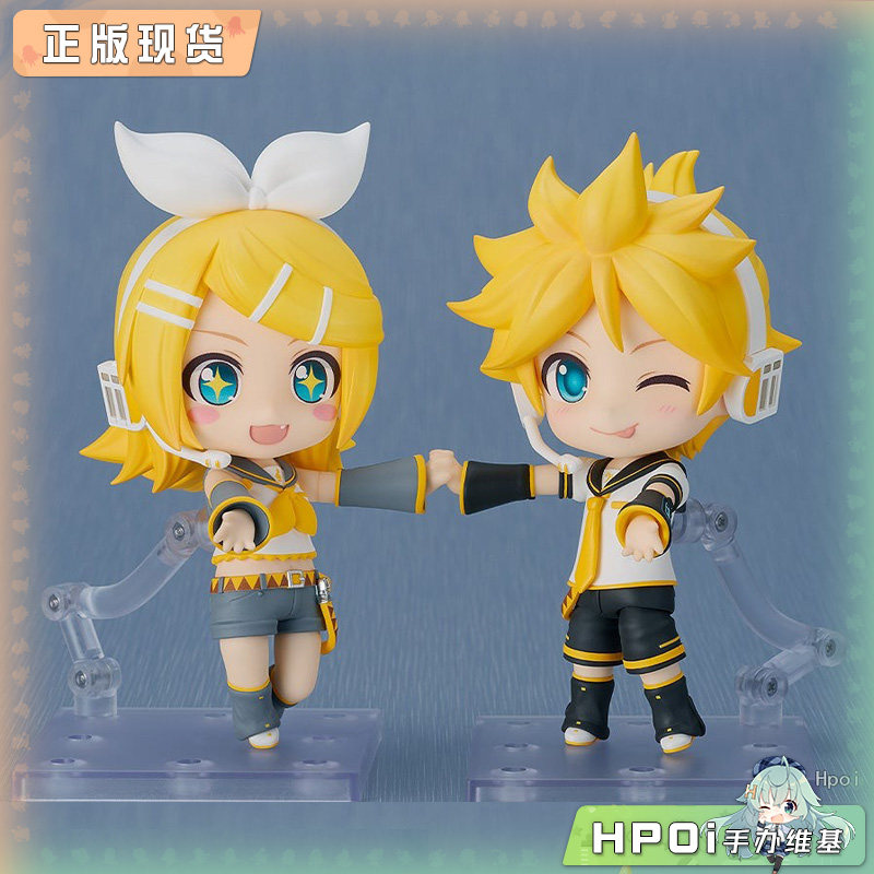 GSC 粘土人 初音 V家 镜音铃 镜音连 2.0 可动 手办