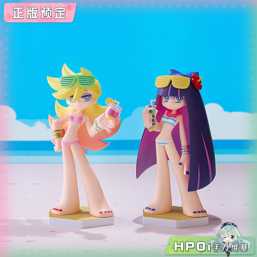 【Hpoi定金】WAVE PUP 新吊带袜天使 史朵巾 潘迪 泳装 L尺寸手办