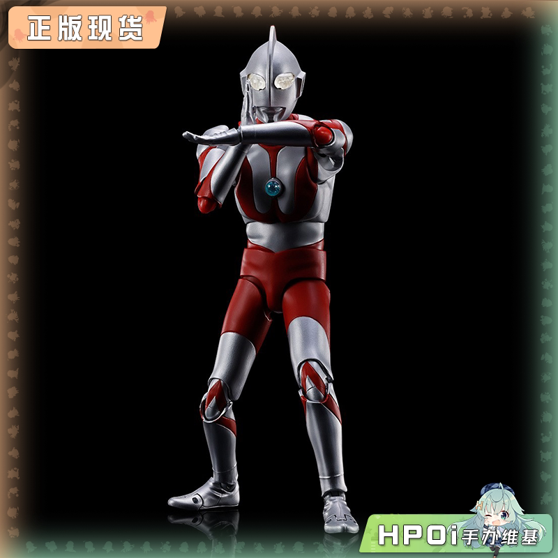 万代 SHF 真骨雕 初代奥特曼 60周年纪念版 可动手办