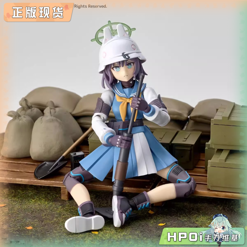 海洋堂 转轮科技 碧蓝档案 空井咲 机娘 可动手办