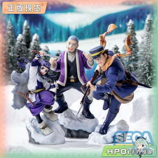 【Hpoi补款】SEGA 黄金神威 阿席莉帕 杉元佐一 白石由竹 景品