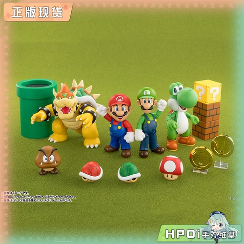 【Hpoi现货】TAMASHII SHFiguarts 马里奥 路易吉SUPER MARIO手办