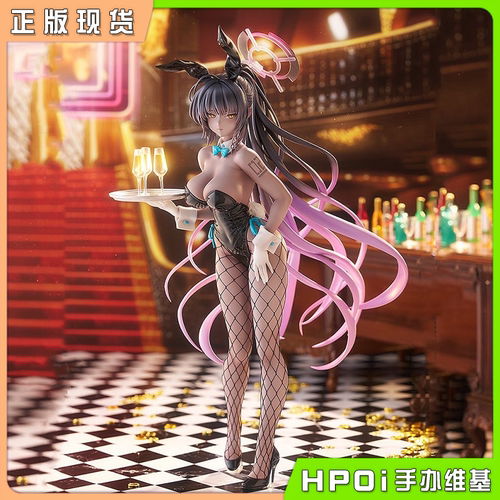 碧蓝档案角楯花凛兔女郎手办