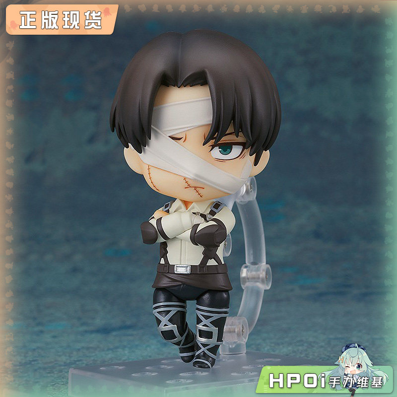 GSC 进击的巨人 利威尔 兵长 粘土人 可动 手办