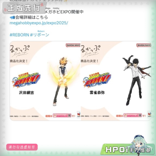 【Hpoi定金】MH Look Up 家庭教师 沢田纲吉 云雀恭弥 手办
