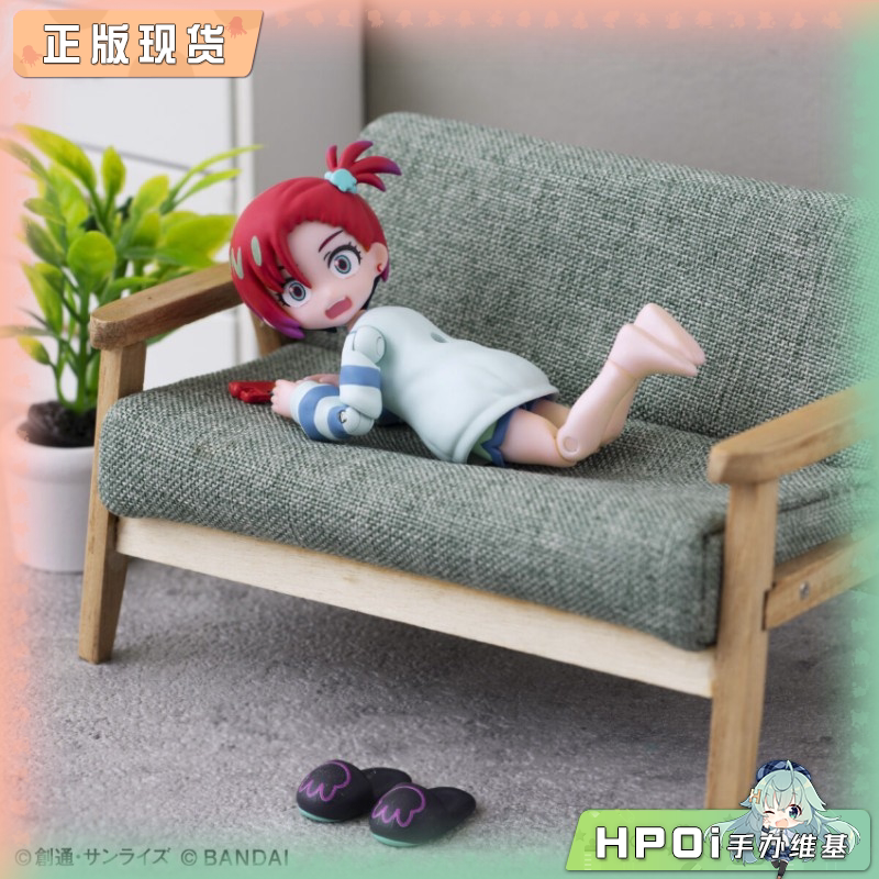 万代食玩 机动战士高达 玛秋穿搭套装 可动手办