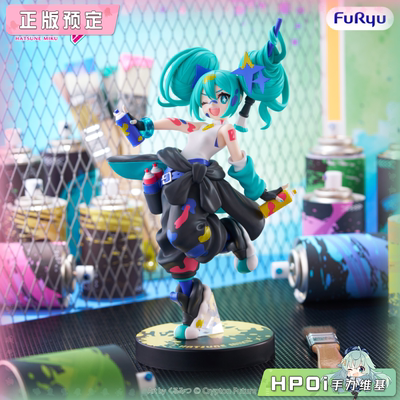 【Hpoi定金】Furyu Muchute Figure 初音未来 画画女孩 异色 手办