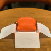 2025新款 贝壳包 真皮零钱包迷你钥匙硬币包收纳女士拉链小巧钱包