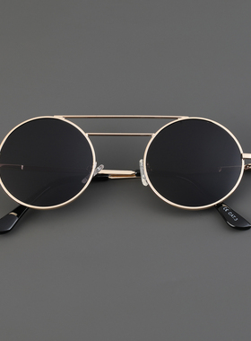 墨镜男士太阳镜开车专用小圆框