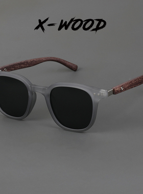 偏光方形复古太阳眼镜