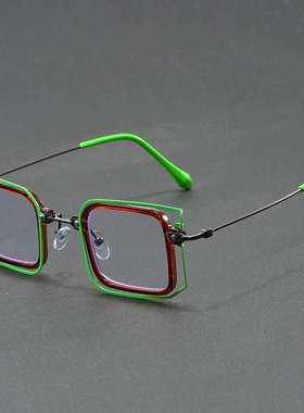 防蓝光配近视眼镜防紫外线太阳镜