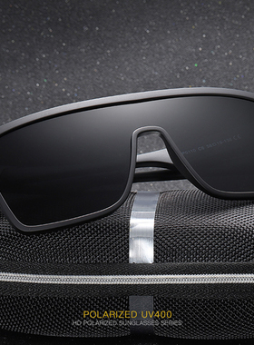 新款连体方形偏光太阳眼镜