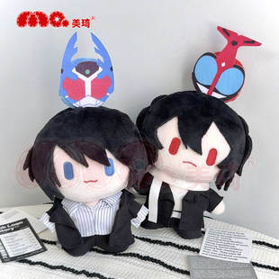美琦动漫骑士甲斗王加贺美新天道总司周边同人娃娃假面毛绒玩偶