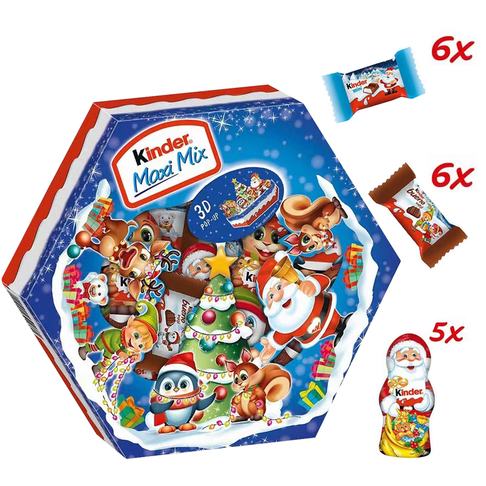 健达牛奶巧克力圣诞礼物缤纷糖果