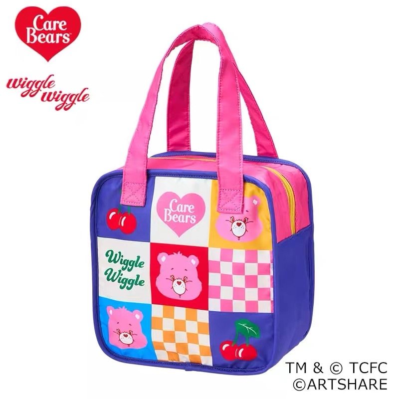 日系甜美少女心彩虹熊小号上班族糖果色手提保温袋午餐包饭盒包,模玩/动漫/周边/娃圈三坑/桌游,动漫背包/钱包/箱包,淘宝优惠券,粉丝福利购,淘宝优惠卷