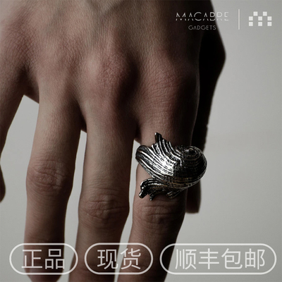 波兰暗黑925银戒指