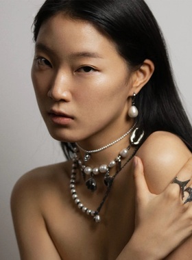 波兰暗黑品牌Macabre Gadgets 美人鱼尾巴戒指时尚复古个性做旧