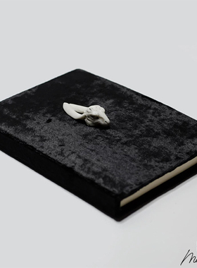 现货波兰暗黑品牌Macabre Gadgets兔子笔记本横格本顺丰包邮