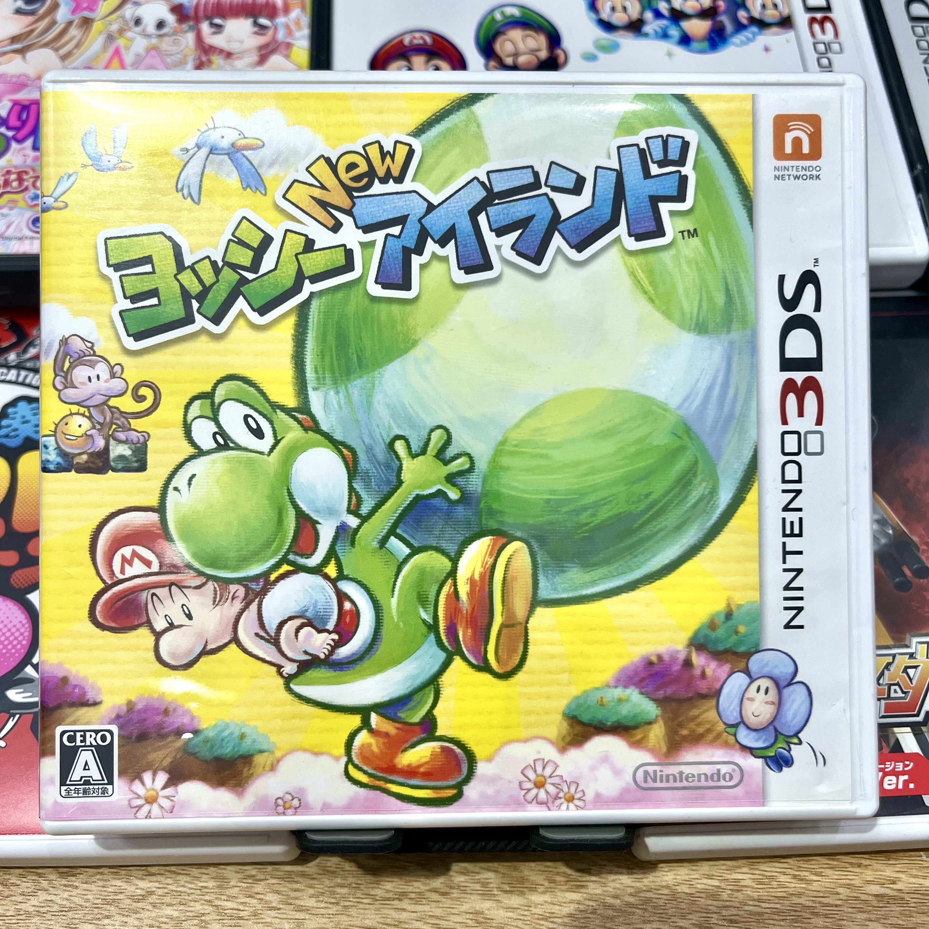 3DS游戏卡 耀西岛 日版游戏 正版卡带