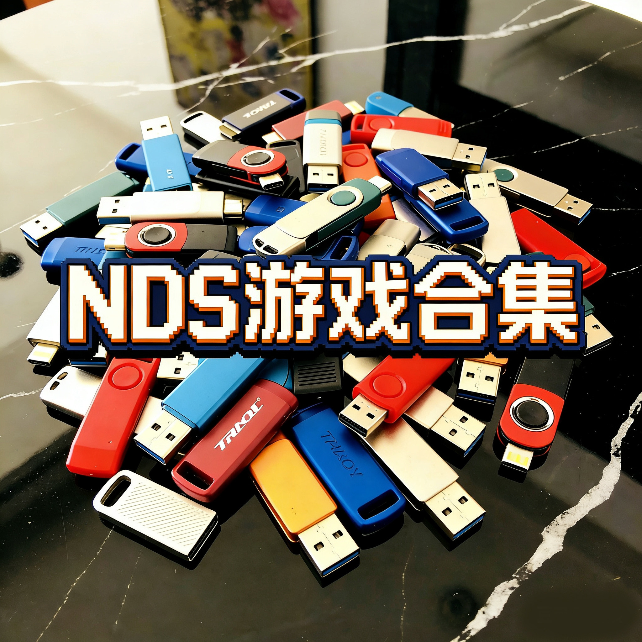 NDS游戏U盘合集游戏库内置电脑模拟器即插即玩