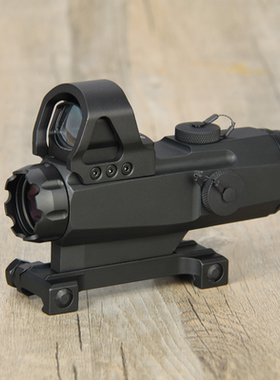 小海螺四倍速瞄ACOG真光纤高清十字精准望远镜模型器摆件弹弓备件