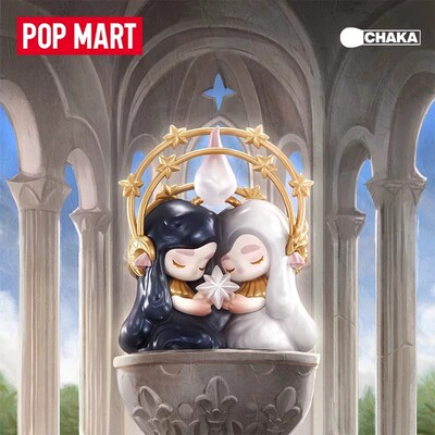 POPMART泡泡玛特CHAKA烛语盲盒时尚潮流摆件逐光精灵可爱手办礼物