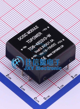 电源模块    TD6-48S3V3-W  TDPOWER(电源)  插件