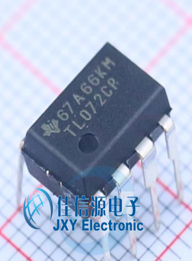 TL072CP  TI(德州仪器)  DIP-8
