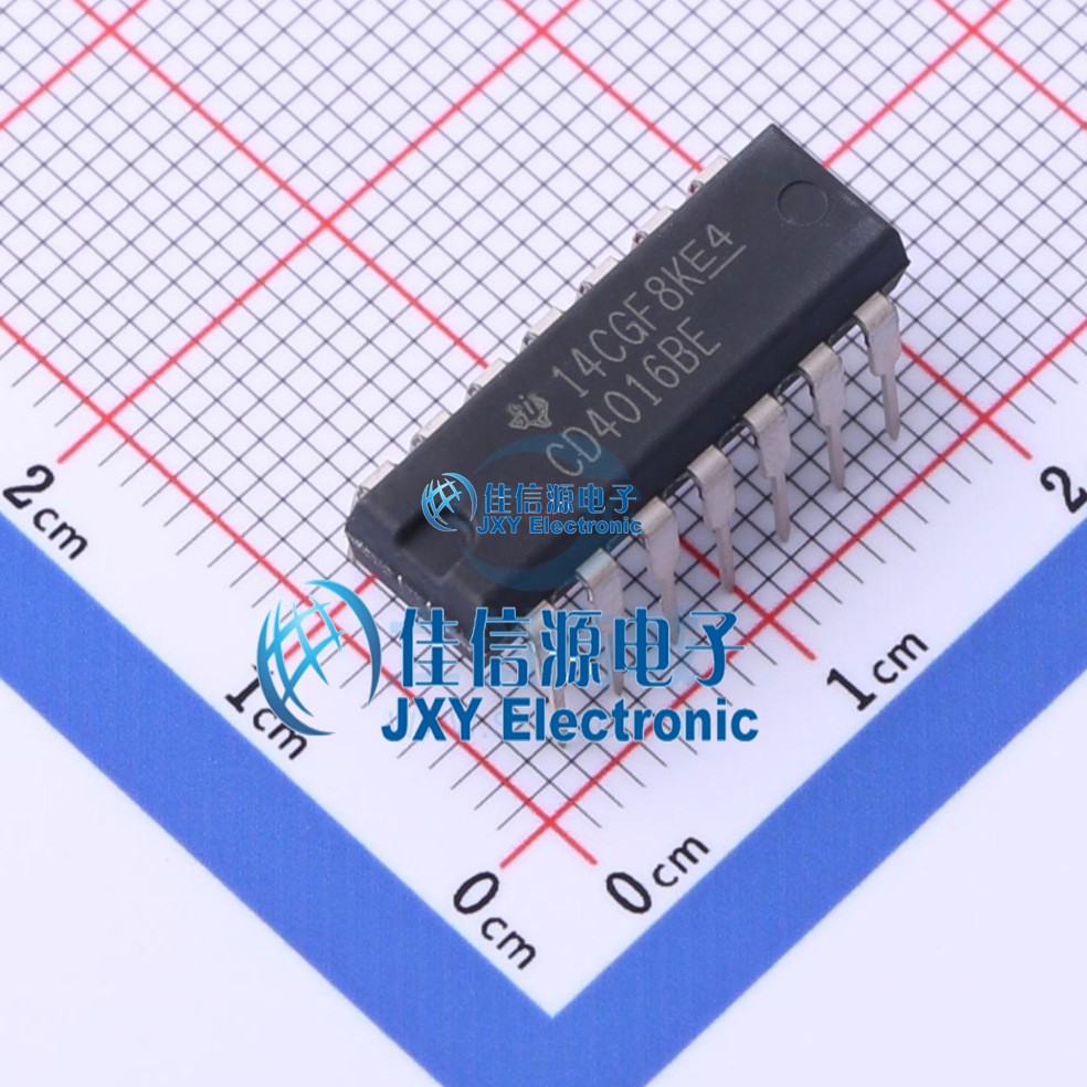 信号开关   CD4016BE  TI()  PDIP-14