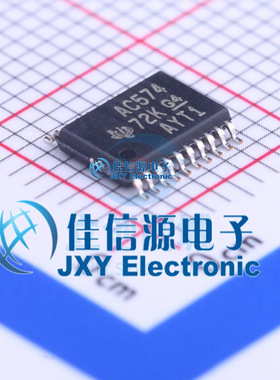 触发器     SN74AC574PWR  TI(德州仪器)  TSSOP-20