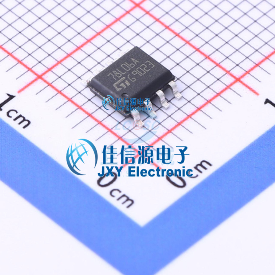 线性稳压器(LDO)  L78L06ACD13TR  ST(意法半导体)  SO-8