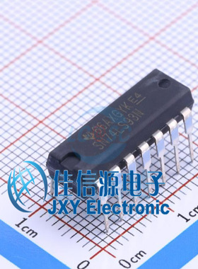 计数器/分频器     SN74LS93N  TI()  DIP-14