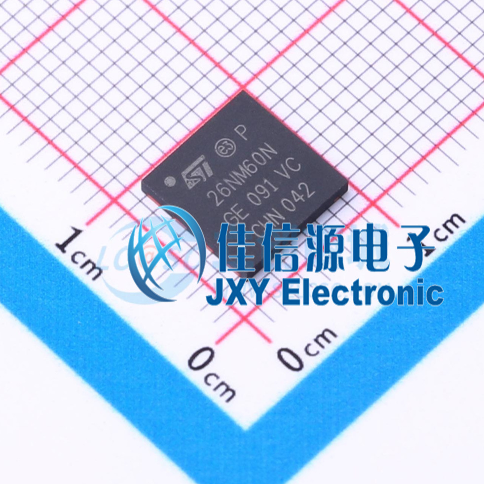 场效应管(MOSFET)    STL26NM60N  ST(意法半导体)  SMD