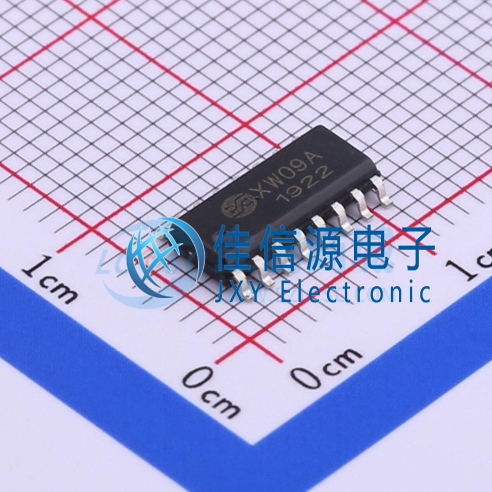 触摸芯片     XW09A  Sam&wing(芯网)  SOP-16