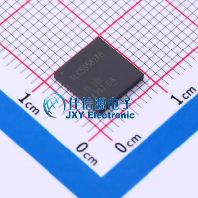 LED驱动     TLC59581RTQR  TI(德州仪器)  VFQFN-56-EP