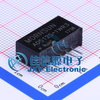 电源模块    A0512S-1WR3  MORNSUN(金升阳)  插件