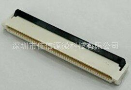 XF2M-5015-1A FPC连接器后锁上下接触50位