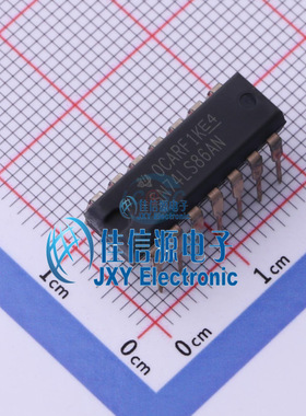 逻辑门     SN74LS86AN  TI()  PDIP-14