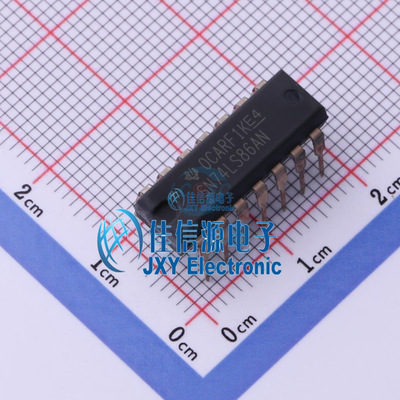 逻辑门     SN74LS86AN  TI()  PDIP-14